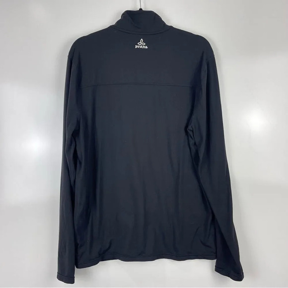 Prana Black Zip Up Lightweight Jacket Women's Size Large - Picture 2 of 9